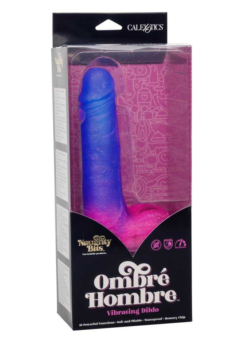 Ombre Vibrating Dildo 10 Functions