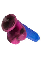 Ombre Hombre Silicone Vibrating Dildo - Puppy's Aesthetics