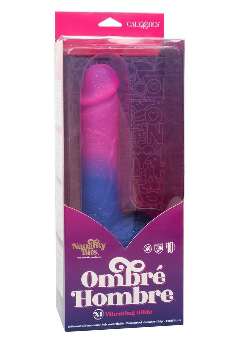 Ombre Hombre XL Silicone Vibrating Dildo - Puppy's Aesthetics