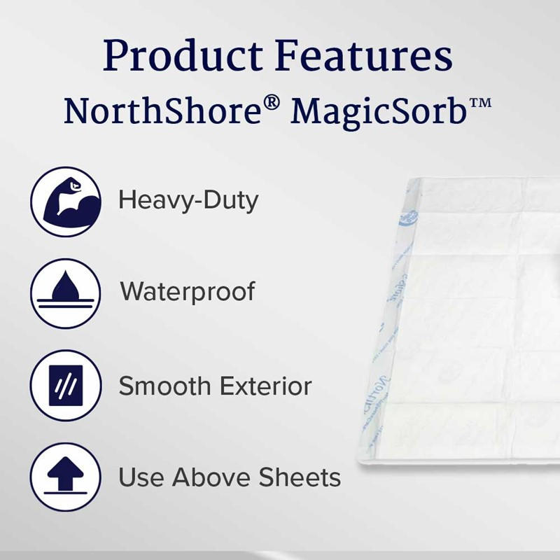 MagicSorb Super-Absorbent Disposable Underpads