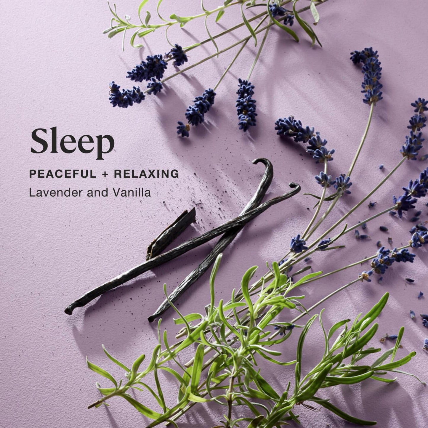 Sleep Aromatherapy Candle with Lavender and Vanilla - 8 oz