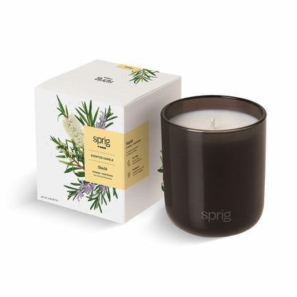 Shield Aromatherapy Candle with Tea Tree and Rosemary - 8 oz