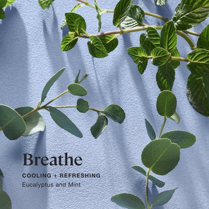 Breathe Aromatherapy Candle with Eucalyptus and Mint -8 oz