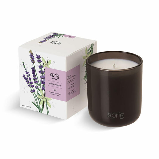 Sleep Aromatherapy Candle with Lavender and Vanilla - 8 oz