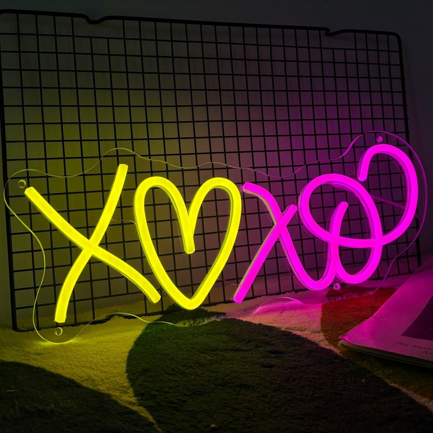 XOXO Heart LED Neon Sign