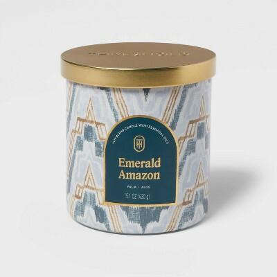 Emerald Amazon Double-Wick Candle (15.1 oz)