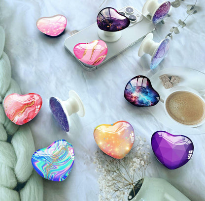 Amethyst Sweetheart Expanding Phone Grip