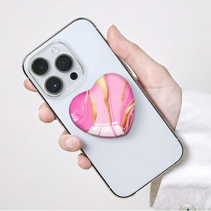 Sweetheart Marble Expanding Phone Grip