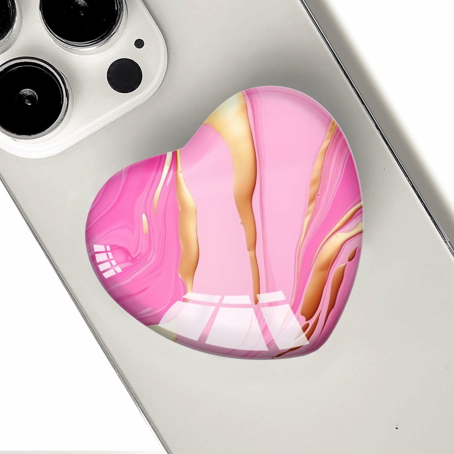 Sweetheart Marble Expanding Phone Grip