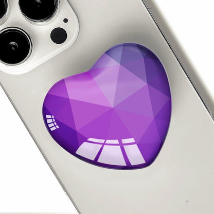 Amethyst Sweetheart Expanding Phone Grip