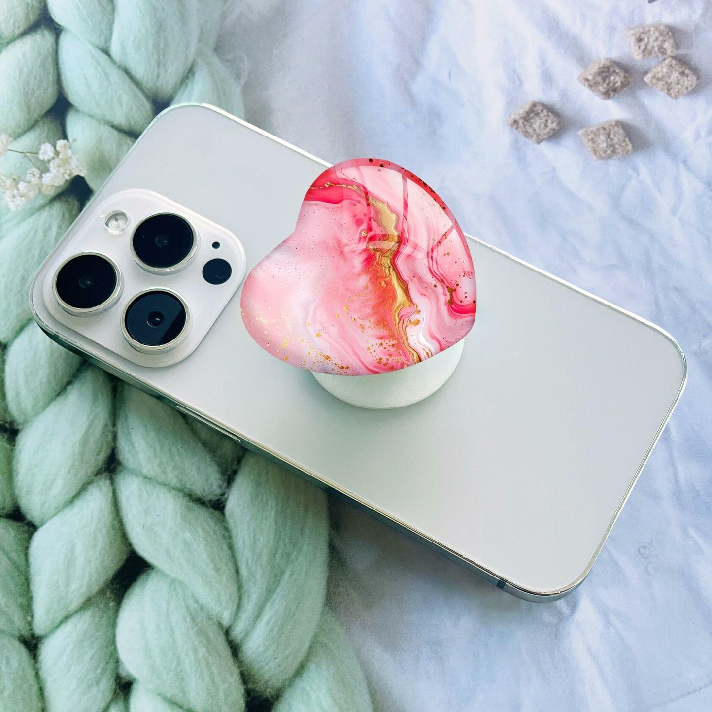 Ruby Swirl Sweetheart Expanding Phone Grip
