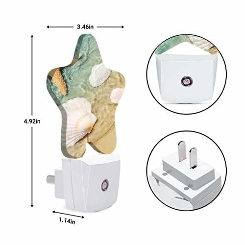 Mermaid Star Dusk-to-Dawn Night Light