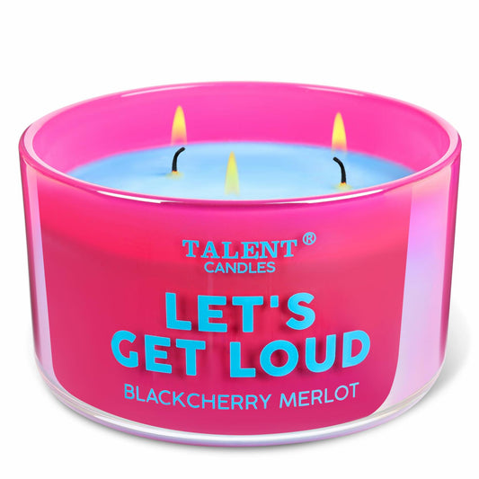 Dark Cherry Merlot Triple-Wick Soy Jar Candle (15.83 oz)