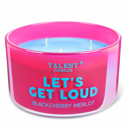 Dark Cherry Merlot Triple-Wick Soy Jar Candle (15.83 oz)