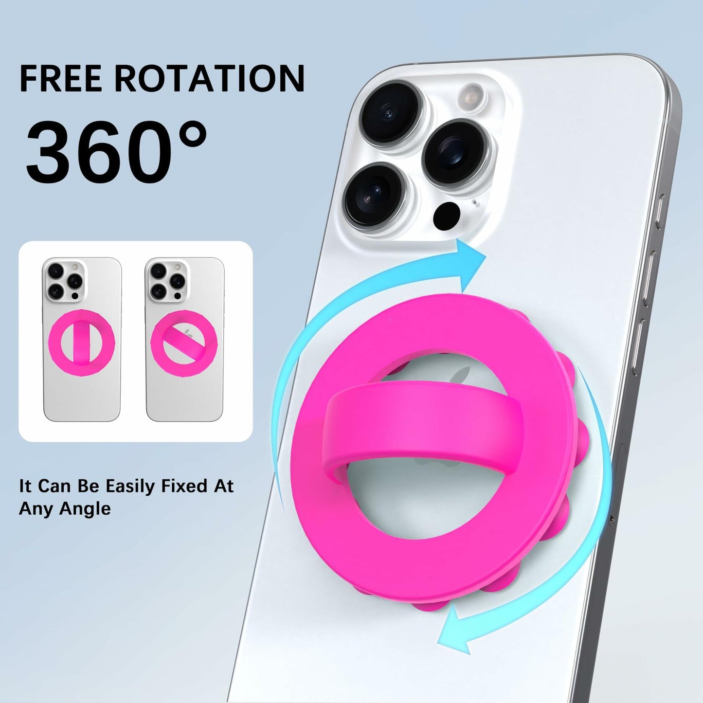 Soft Loop Detachable Phone Grip