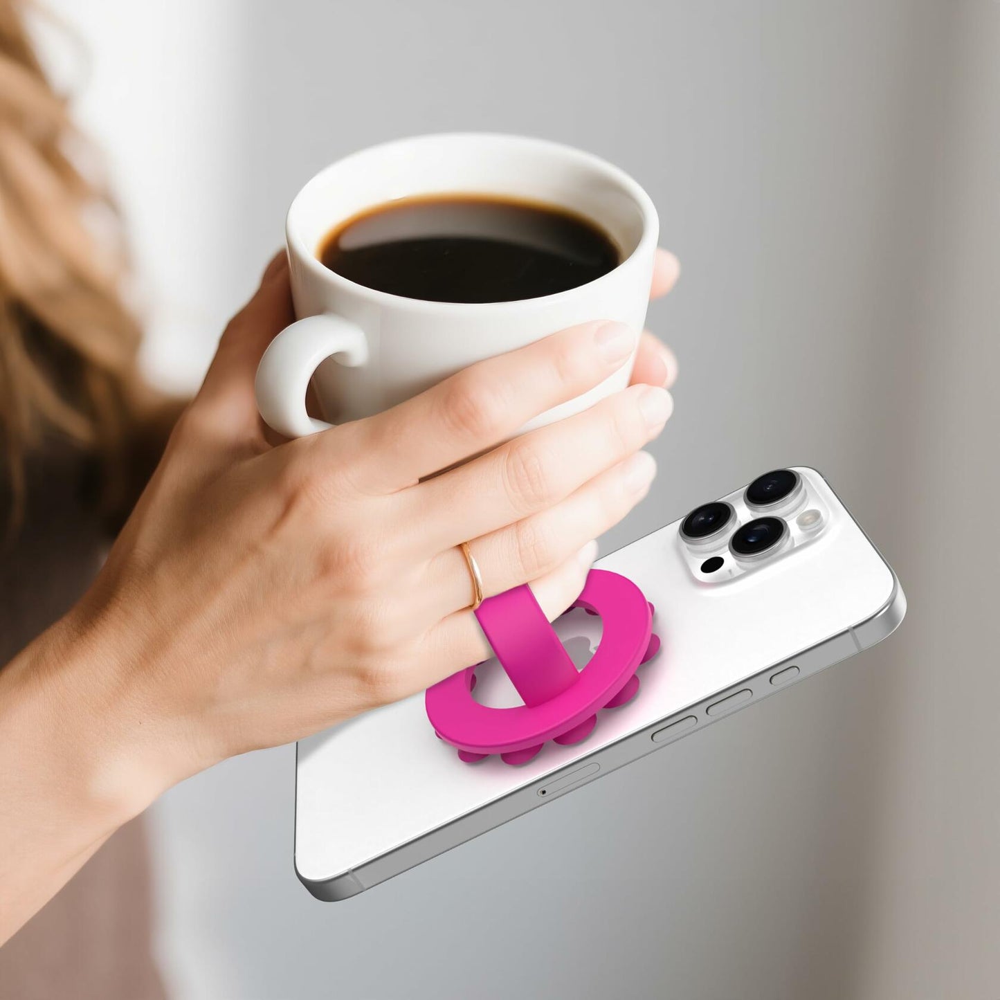 Soft Loop Detachable Phone Grip