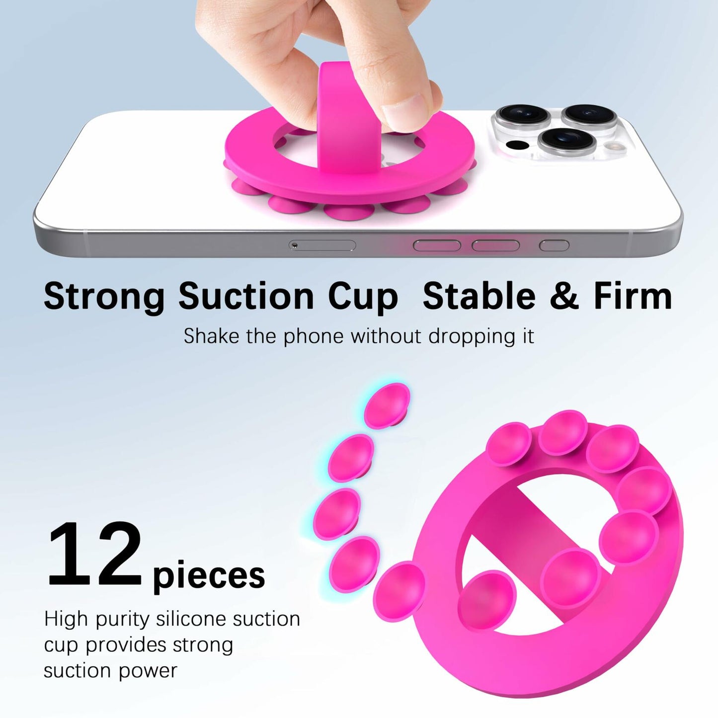 Soft Loop Detachable Phone Grip