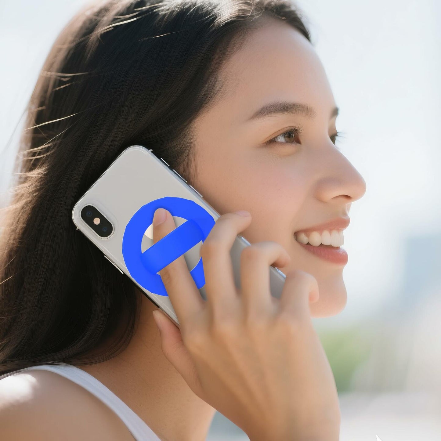 Blueberry Soft Loop Detachable Phone Grip