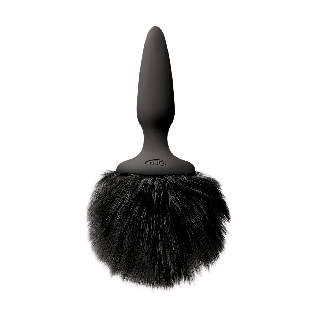 Bunny Tails Black Silicone Butt Plug - Puppy's Aesthetics - Copy
