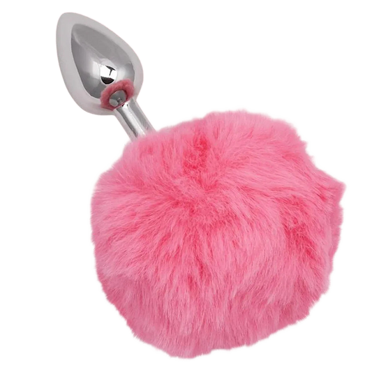 Running Wild Faux Fur Bunny Tail Plug - Puppy's Aesthetics - Copy
