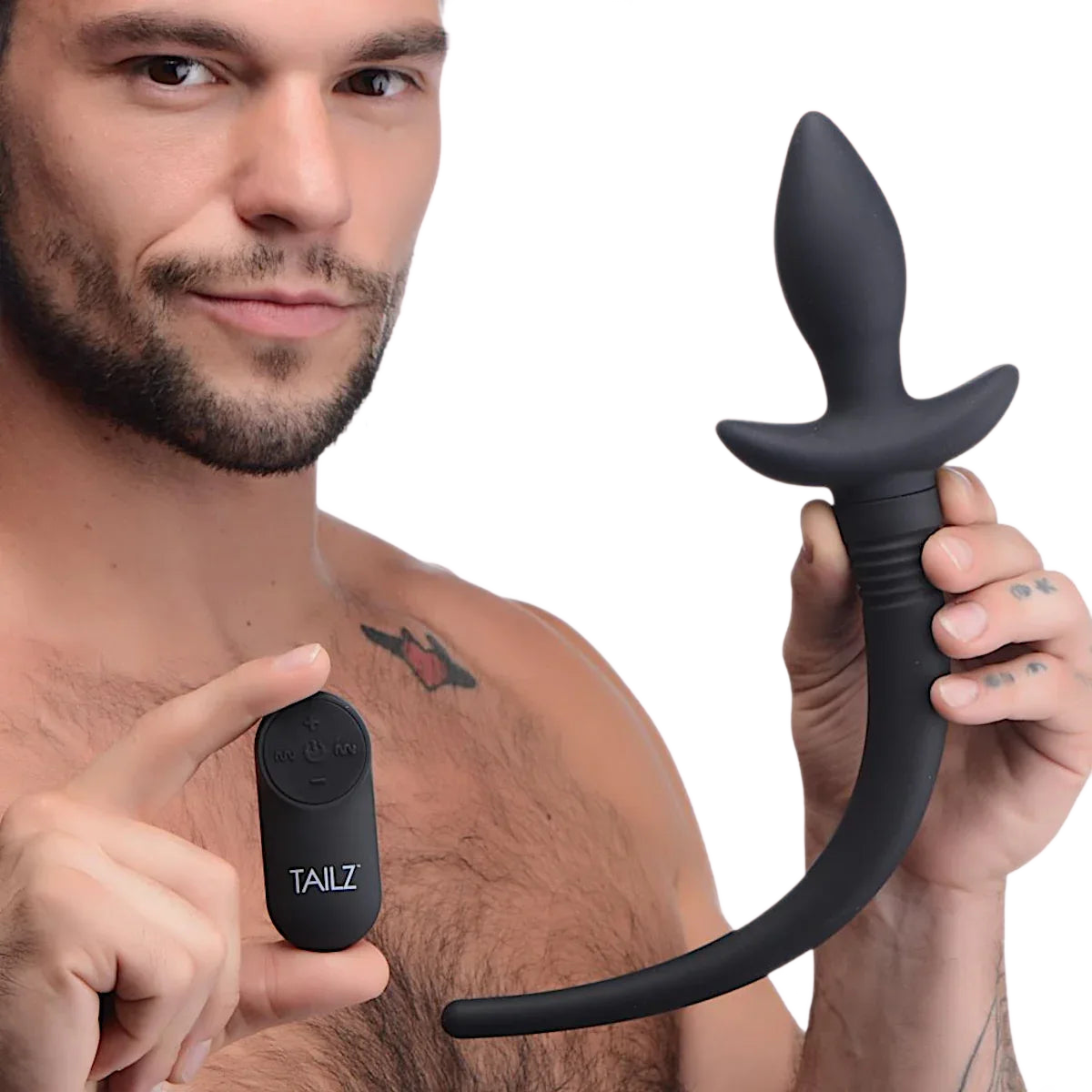 Wag & Vibrate Puppy Tail Plug - Puppy's Aesthetics - Copy
