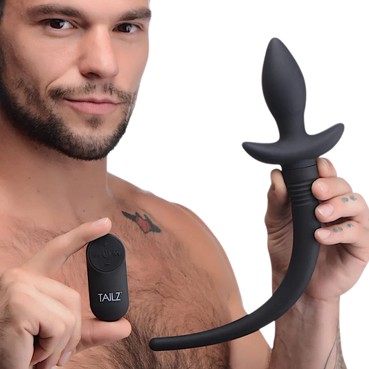 Wag & Vibrate Puppy Tail Plug - Puppy's Aesthetics - Copy