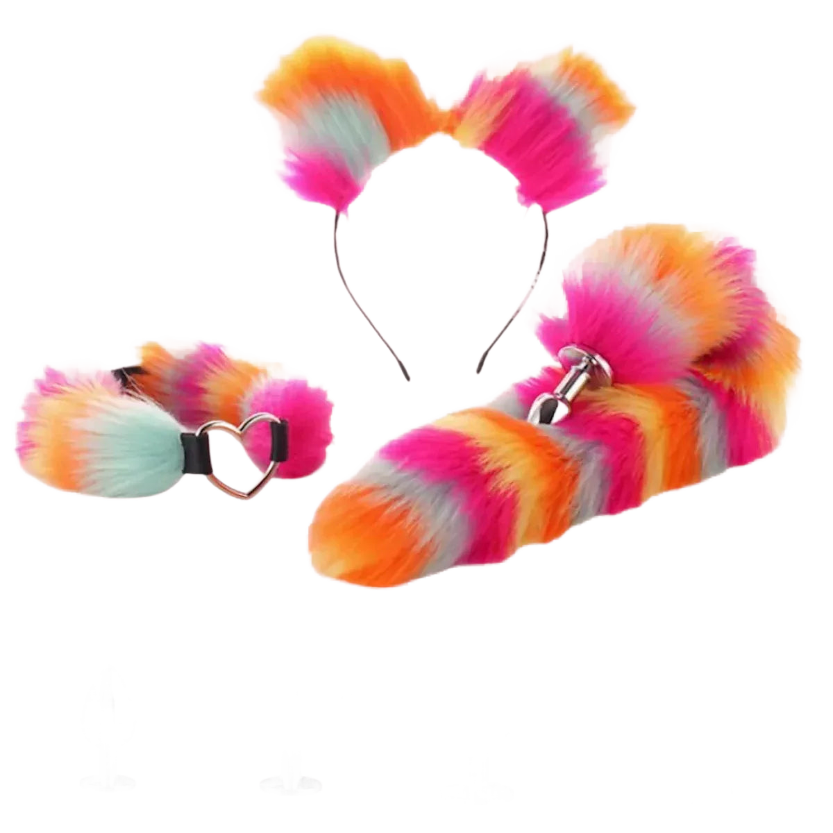 Rainbow Petplay Accessories Set - Puppy's Aesthetics - Copy