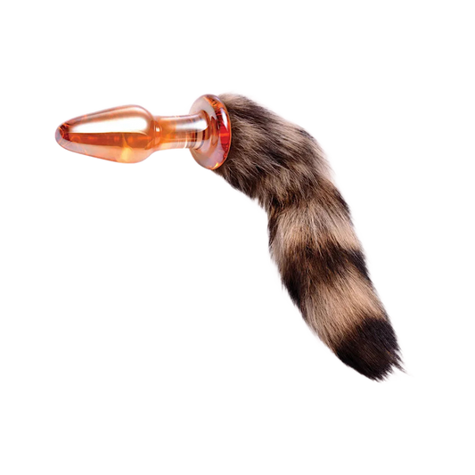 Tailz Fox Orange Glass Plug - Puppy's Aesthetics - Copy