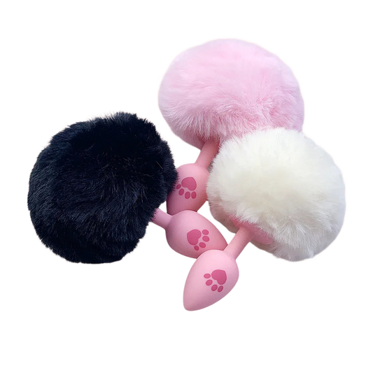 Fluffy Bunny Silicone Paw Plug - Puppy's Aesthetics - Copy