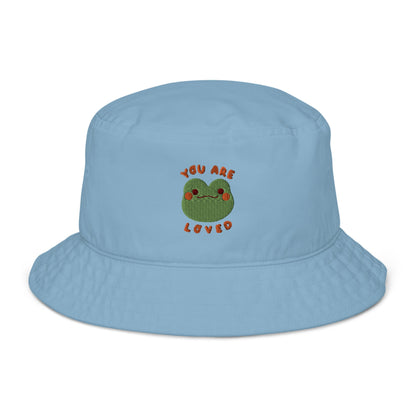 Friendly Froggy Organic bucket hat