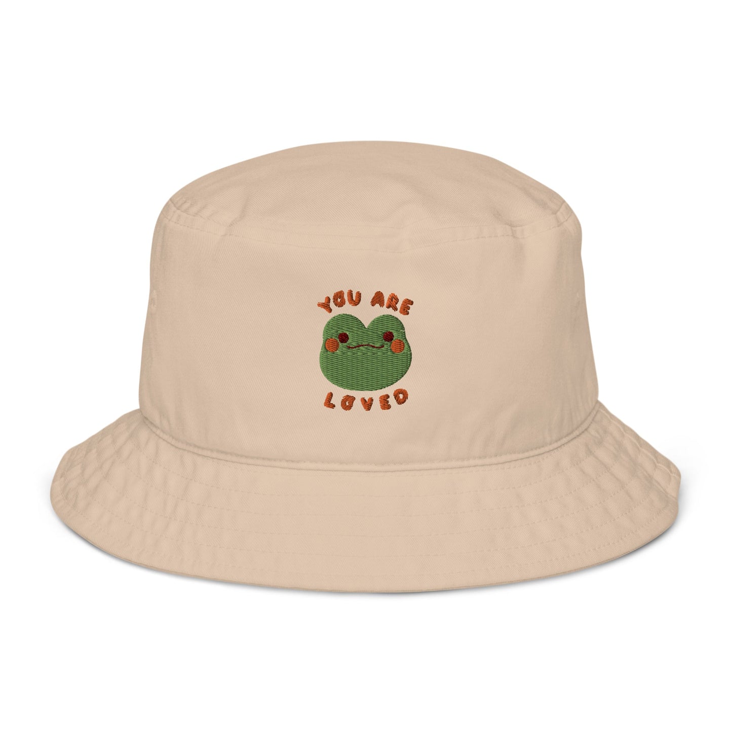 Friendly Froggy Organic bucket hat