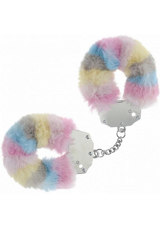 Heavy-Duty Fluffy Handcuffs (Multicolor)