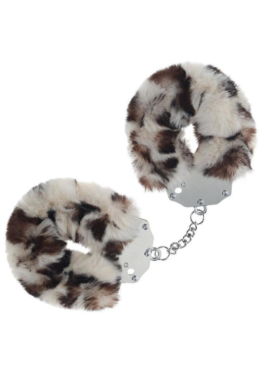Heavy-Duty Fluffy Handcuffs (Snowleopard)