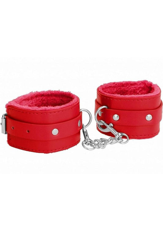Plush Leather Wrist Cuff