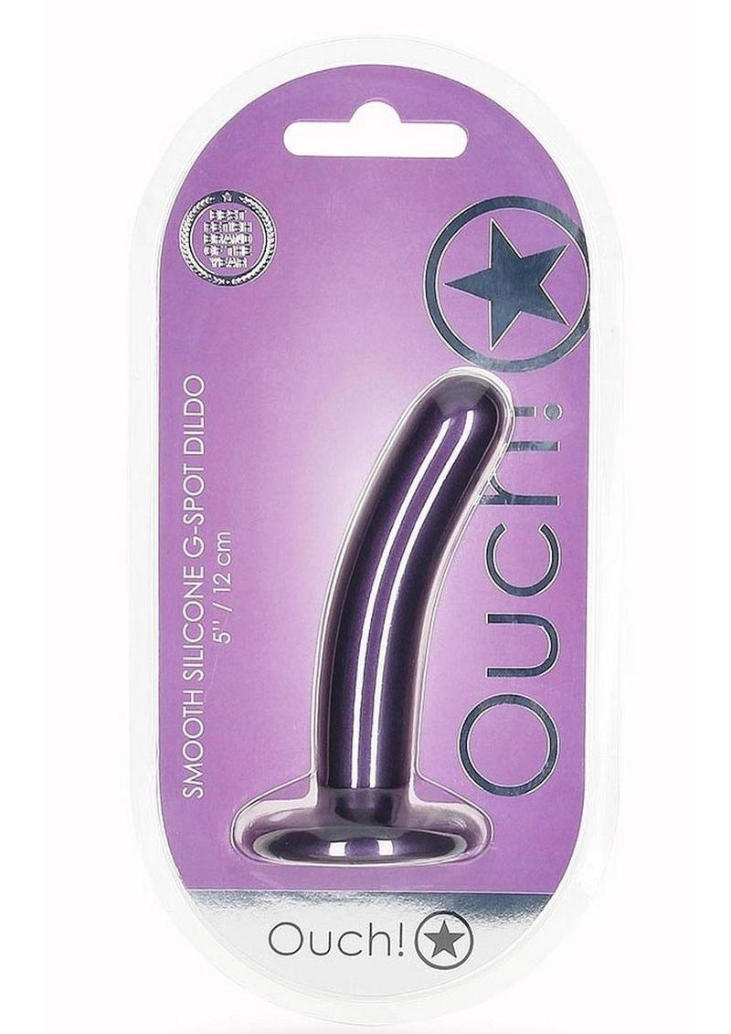 Smooth Silicone Rose G-Spot Dildo