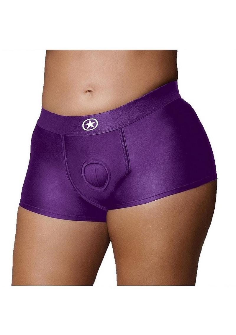 Vibrating Strap-On Boxer With Bullet