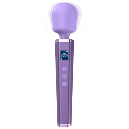 LCD Magic Wand – Powerful Clitoral Vibrator - Puppy's Aesthetics