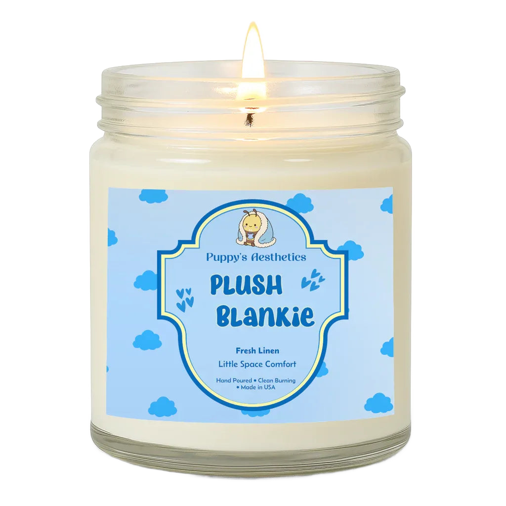 Plush Blankie - Soft Fresh Linen - Puppy's Aesthetics