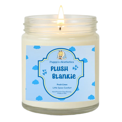 Plush Blankie - Soft Fresh Linen - Puppy's Aesthetics