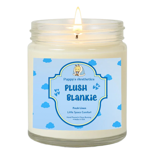 Plush Blankie - Soft Fresh Linen - Puppy's Aesthetics