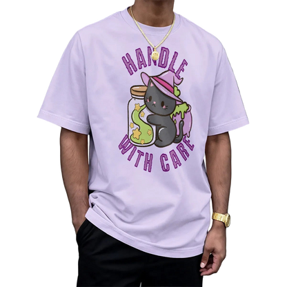 Handle With Care Kitty Unisex Play Tee