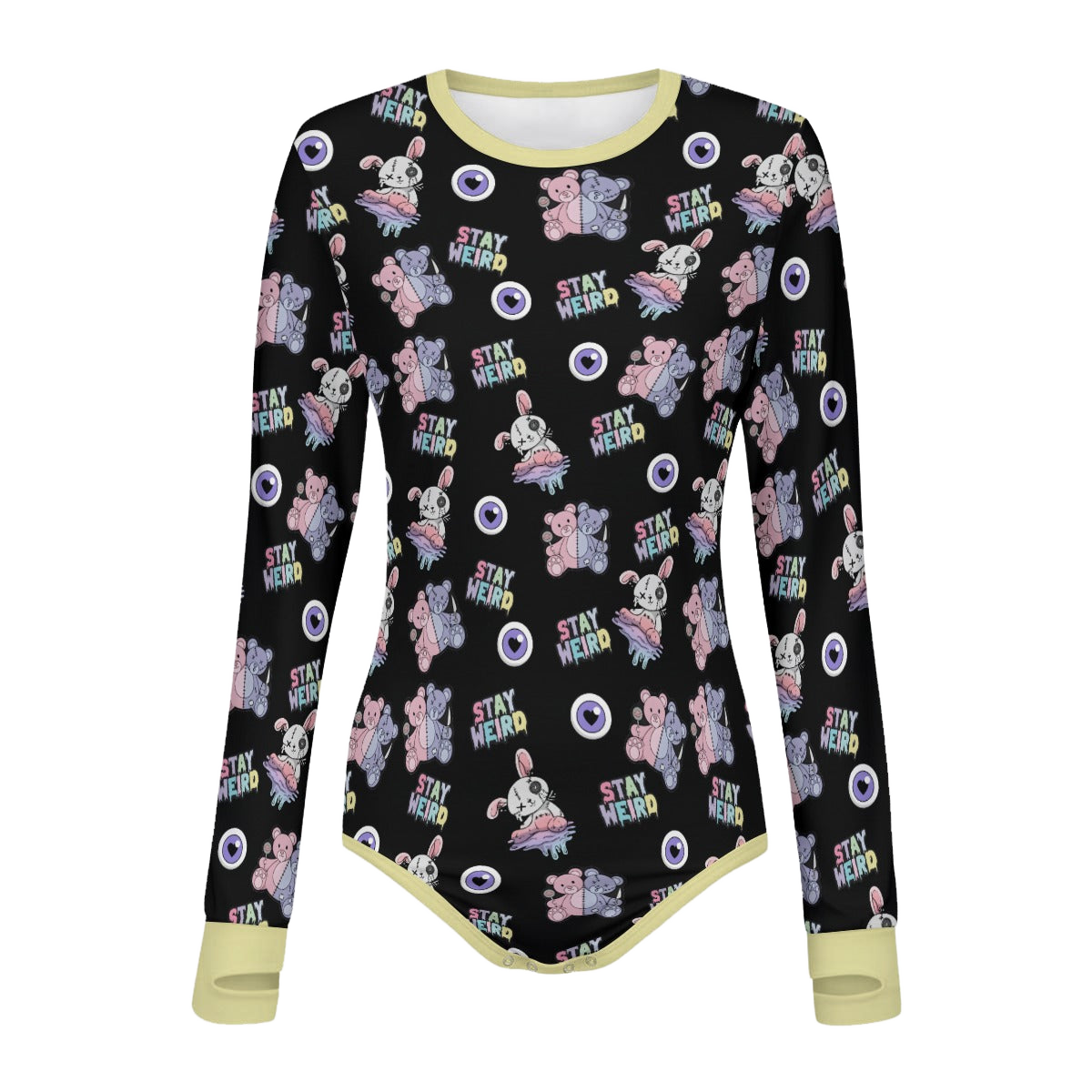 Stay Weird Plushies Long Sleeve CuddleSuit