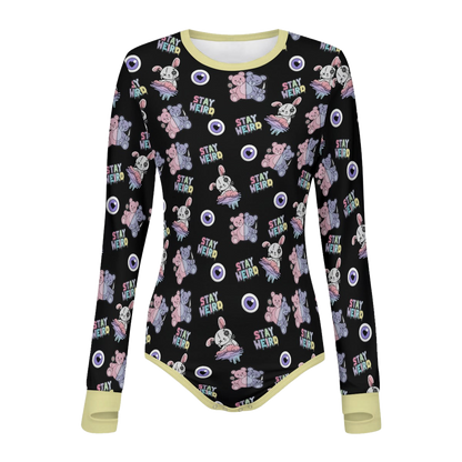 Stay Weird Plushies Long Sleeve CuddleSuit
