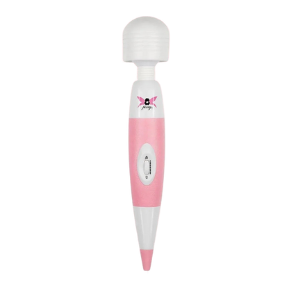 Pixey Pink Wand Powerful Wired Vibrator - Puppy's Aesthetics
