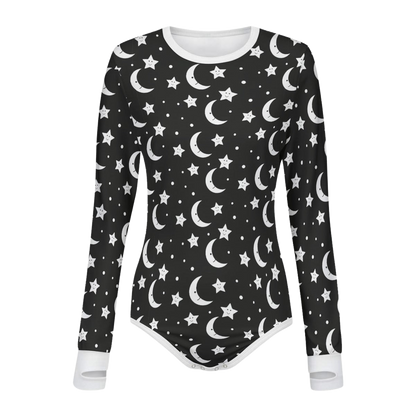 Moonbeam Dreams Long Sleeve CuddleSuit