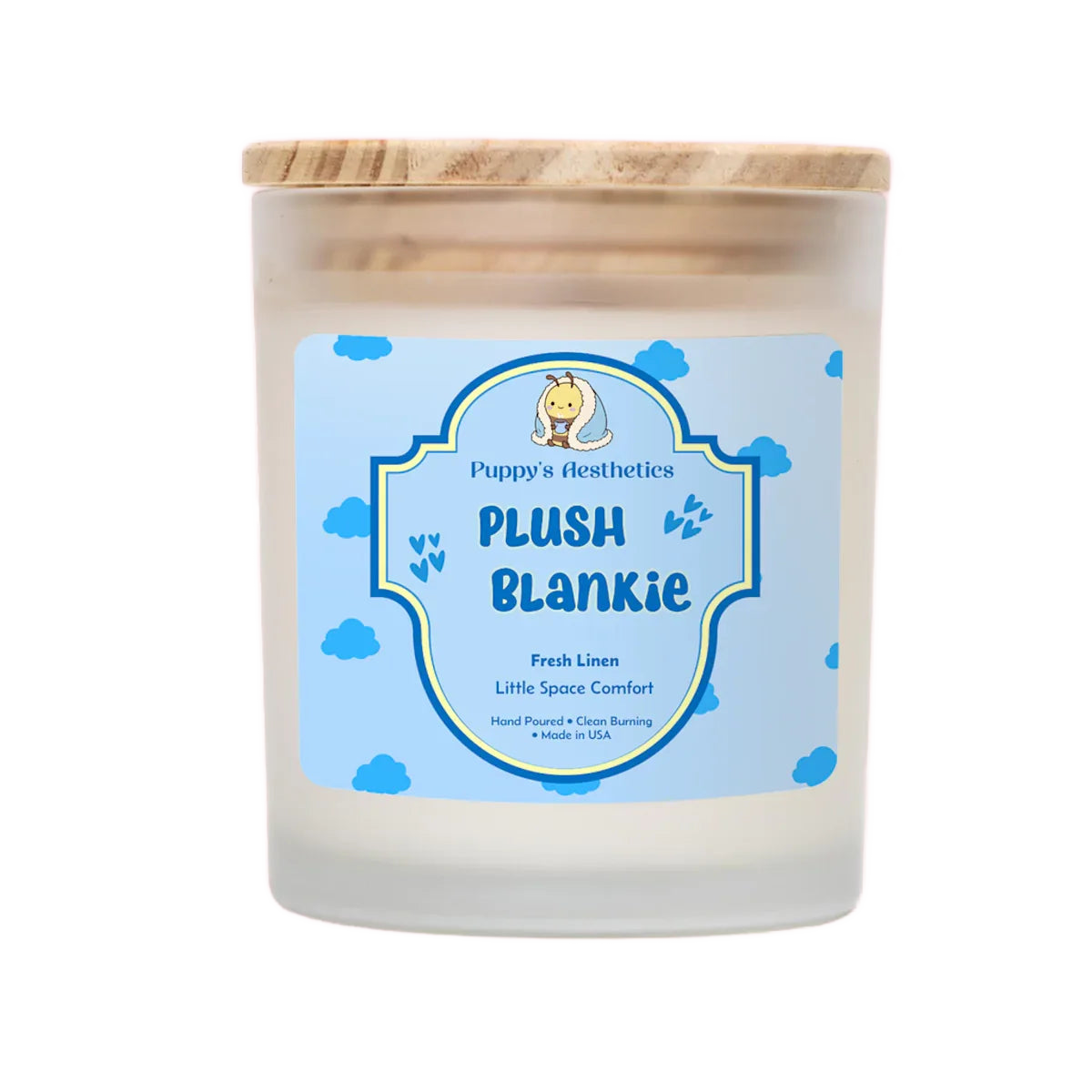 Plush Blankie - Soft Fresh Linen - Puppy's Aesthetics
