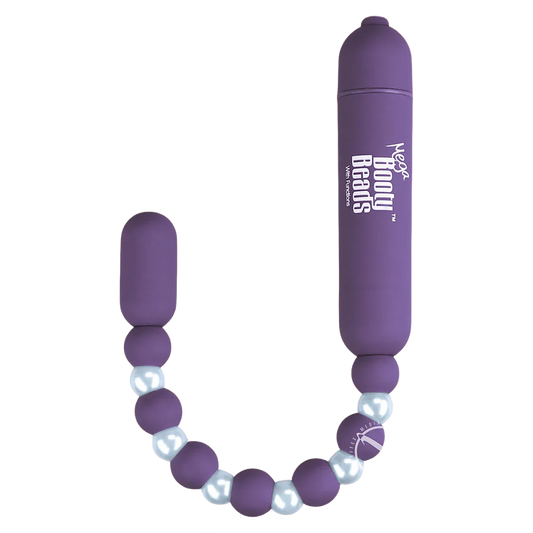 Mega Booty Vibrating Anal Beads - Puppy's Aesthetics