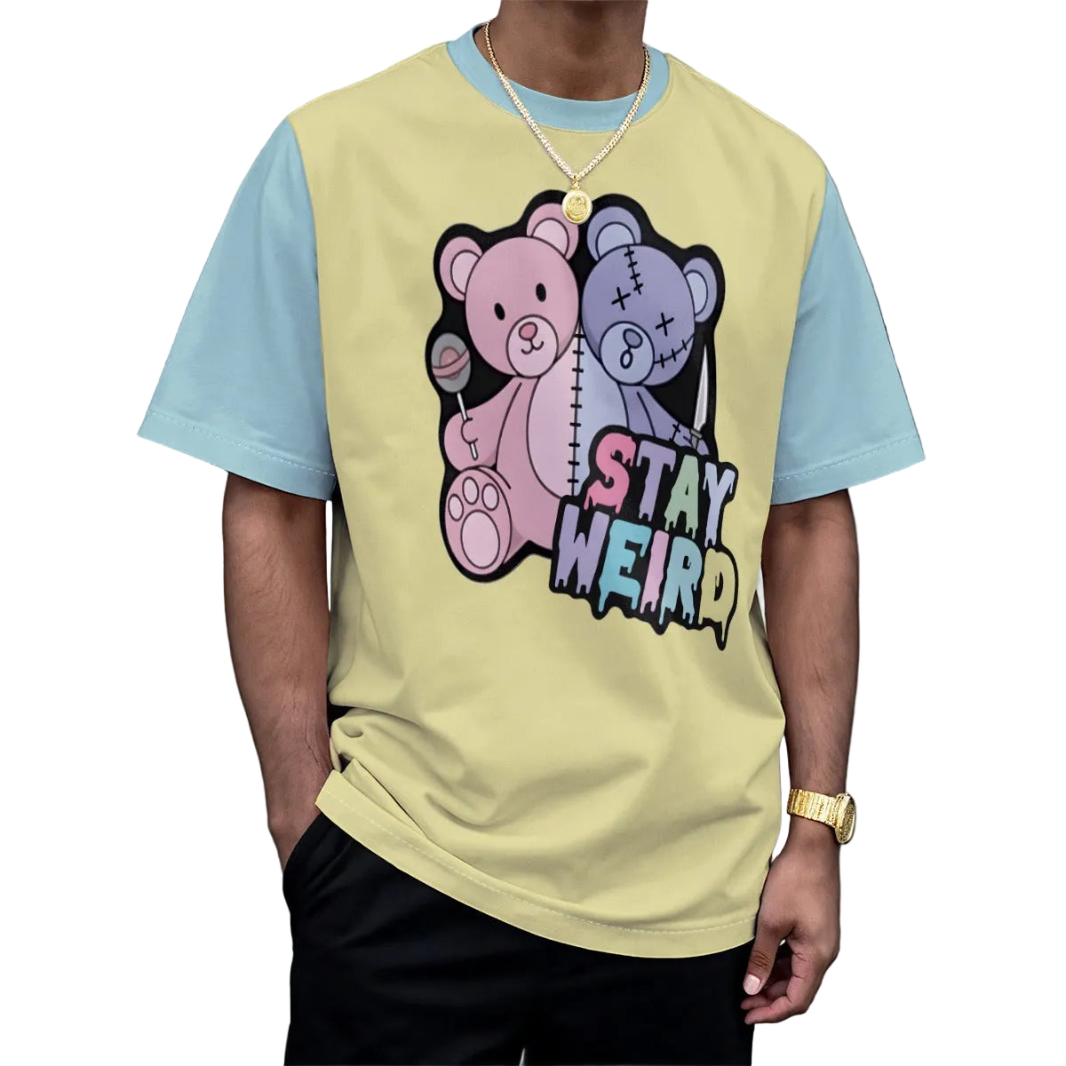Stay Weird Plushies Unisex Play Tee