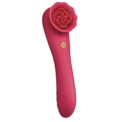 Secret Kisses Rosegasm Quake Silicone Dual Vibe - Puppy's Aesthetics