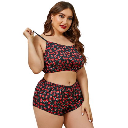 Plus Size Lace Romance Lingerie - Puppy's Aesthetics